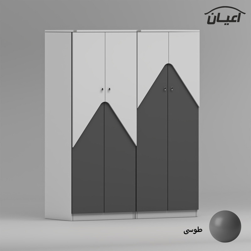 کمد لباس کوچیل مدل KL738 مجموعه دو عددی