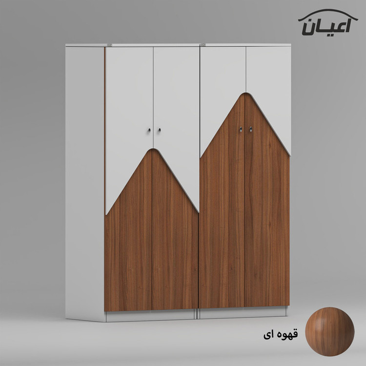 کمد لباس کوچیل مدل KL738 مجموعه دو عددی