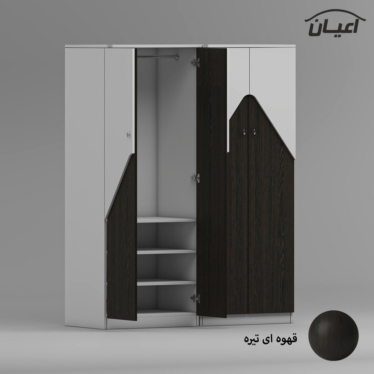 کمد لباس کوچیل مدل KL738 مجموعه دو عددی