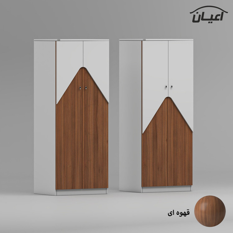 کمد لباس کوچیل مدل KL738 مجموعه دو عددی