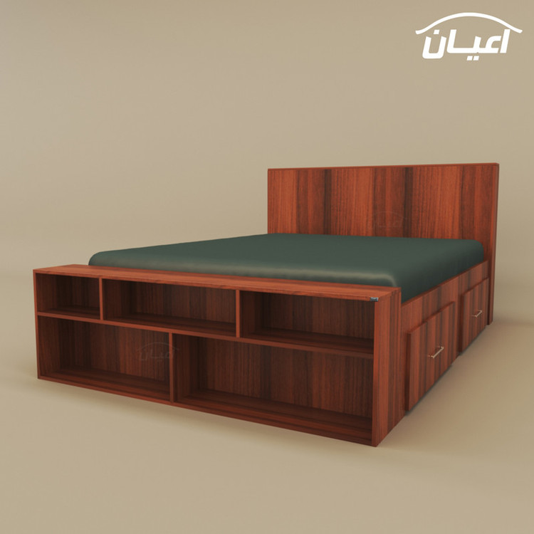 تخت خواب دونفره کوچیل مدل KL356 سایز 160x200 سانتی متر