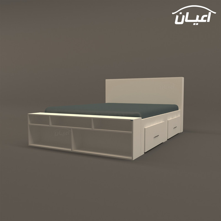 تخت خواب دونفره کوچیل مدل KL356 سایز 160x200 سانتی متر
