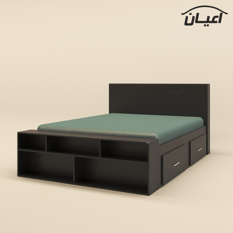 تخت خواب دونفره کوچیل مدل KL356 سایز 160x200 سانتی متر