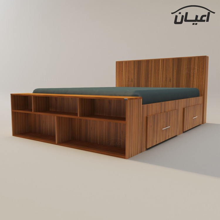 تخت خواب دونفره کوچیل مدل KL356 سایز 160x200 سانتی متر