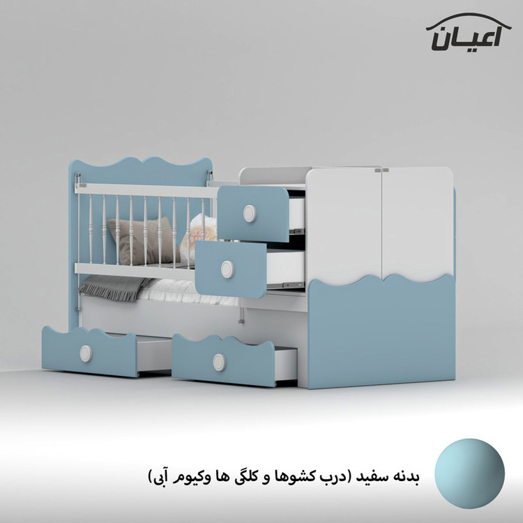 سرویس خواب کودک و نوزاد کوچیل مدل KL893 مجموعه سه عددی
