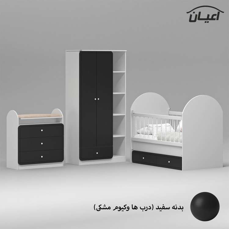 سرویس خواب کودک و نوزاد کوچیل مدل KL873 مجموعه سه عددی