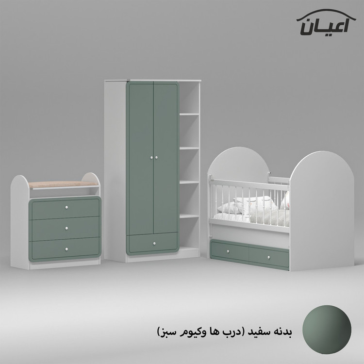 سرویس خواب کودک و نوزاد کوچیل مدل KL873 مجموعه سه عددی