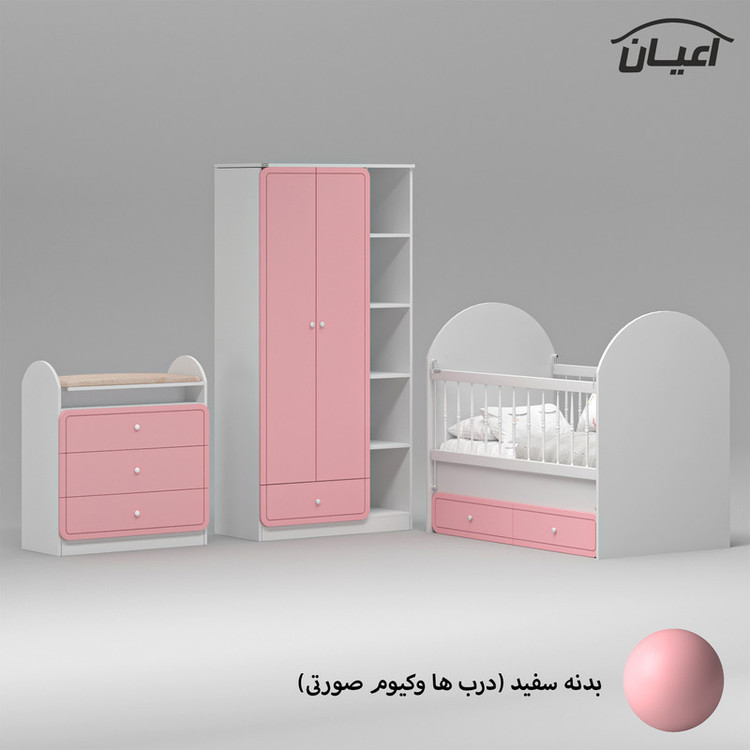 سرویس خواب کودک و نوزاد کوچیل مدل KL873 مجموعه سه عددی