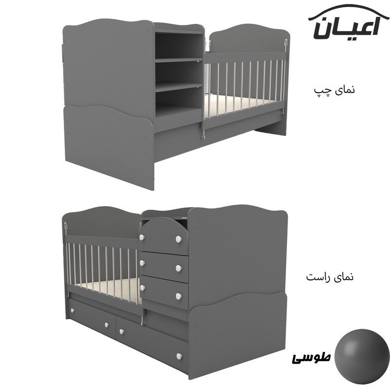 تختخواب کودک کوچیل مدل KL786