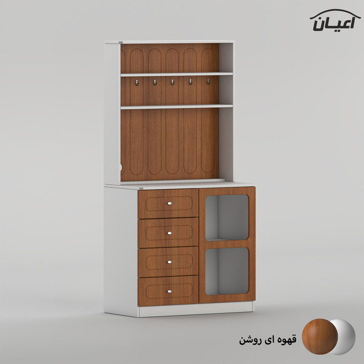 کنسول کوچیل مدل کافه بار کد KL1002 طول 90 سانتی متر