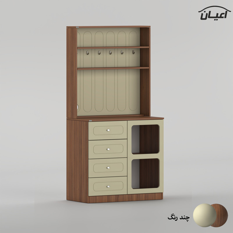 کنسول کوچیل مدل کافه بار کد KL1002 طول 90 سانتی متر