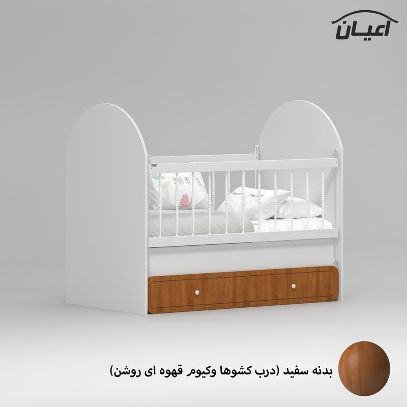 تختخواب کودک کوچیل مدل KL871