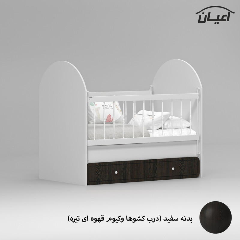تختخواب کودک کوچیل مدل KL871