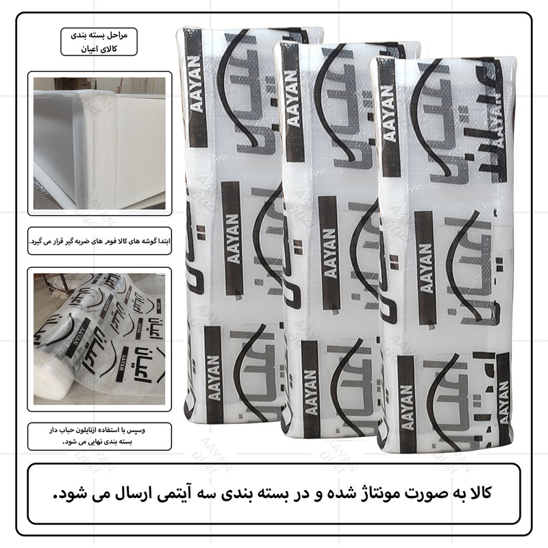 کمد لباس چندمنظوره کوچیل مدل KL696 مجموعه سه عددی