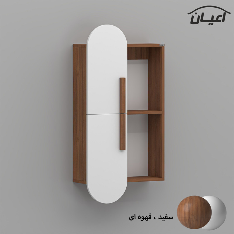 کتابخانه دیواری دو طبقه کوچیل مدل KL829