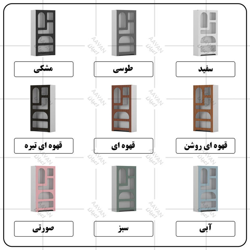 کتابخانه کوچیل مدل KL807