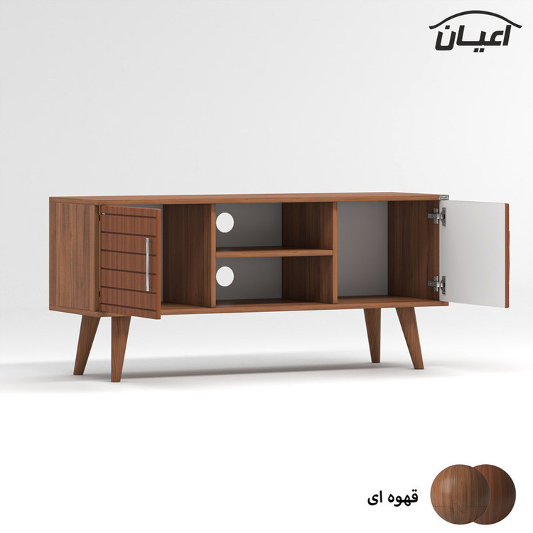 میز تلویزیون کوچیل مدل KL885 مناسب برای تلویزیون تا 52 اینچ