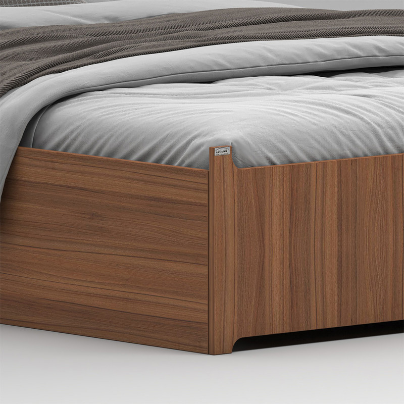 تخت خواب ملامینه دو نفره کوچیل مدل KL950 سایز 160x200 سانتی متر