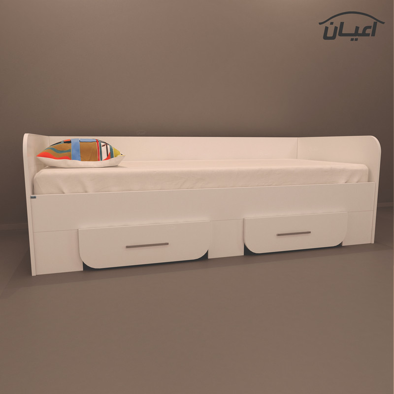 تخت خواب یکنفره کوچیل مدل KL367 سایز 80x180 سانتی متر