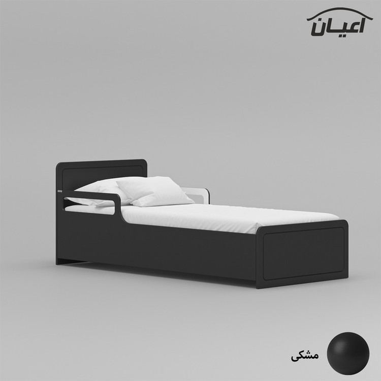 تخت خواب یک نفره کوچیل مدل KL771 سایز 80x180 سانتی متر