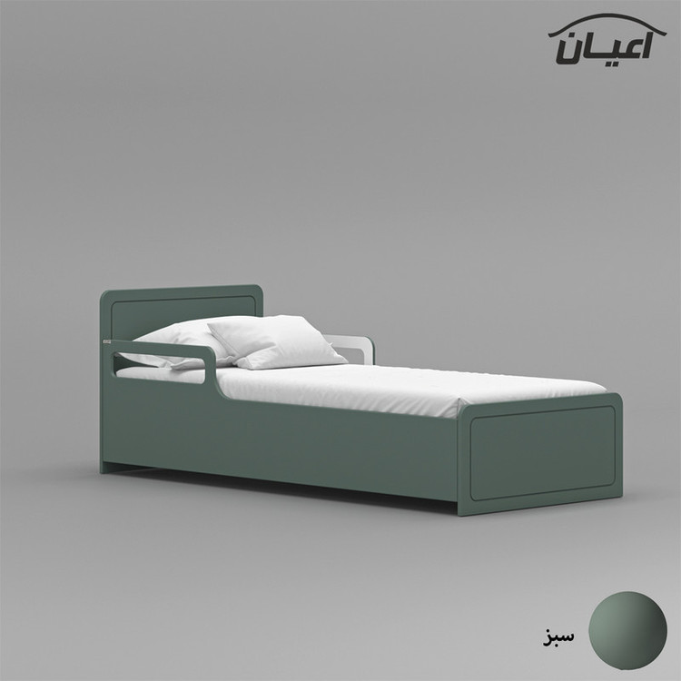 تخت خواب یک نفره کوچیل مدل KL771 سایز 80x180 سانتی متر