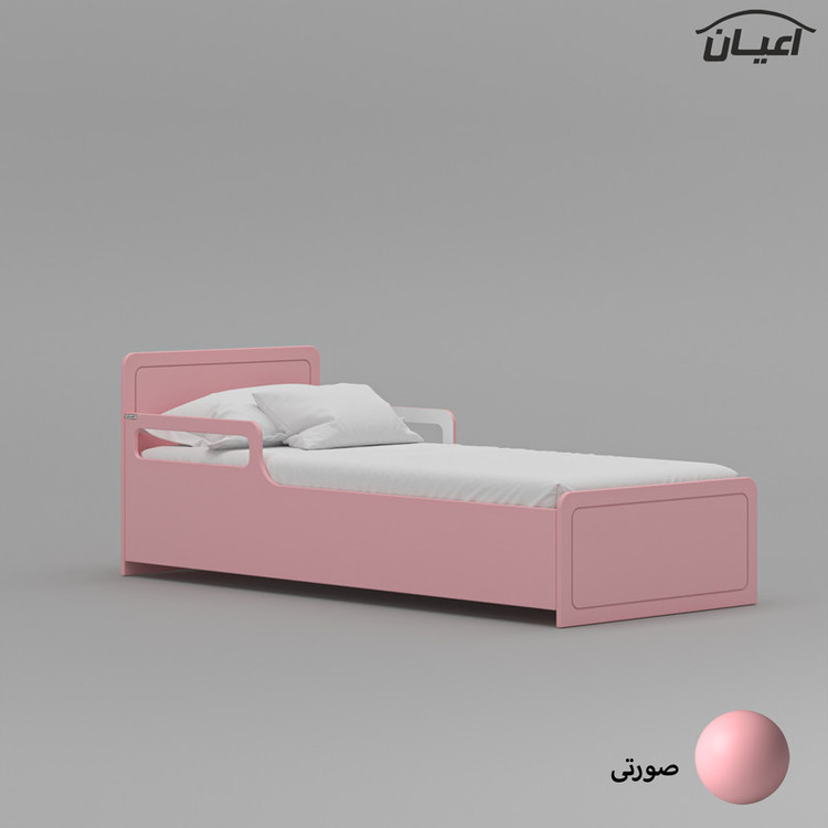 تخت خواب یک نفره کوچیل مدل KL771 سایز 80x180 سانتی متر