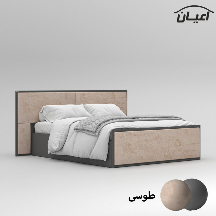 تخت خواب دونفره کوچیل مدل KL780 سایز 160x200 سانتی متر