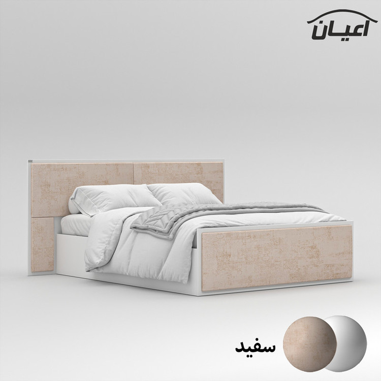 تخت خواب دونفره کوچیل مدل KL780 سایز 160x200 سانتی متر