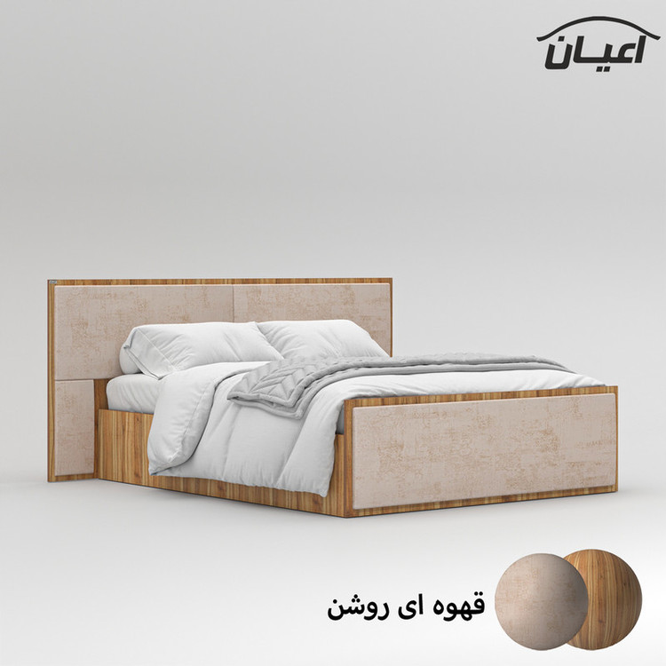 تخت خواب دونفره کوچیل مدل KL780 سایز 160x200 سانتی متر