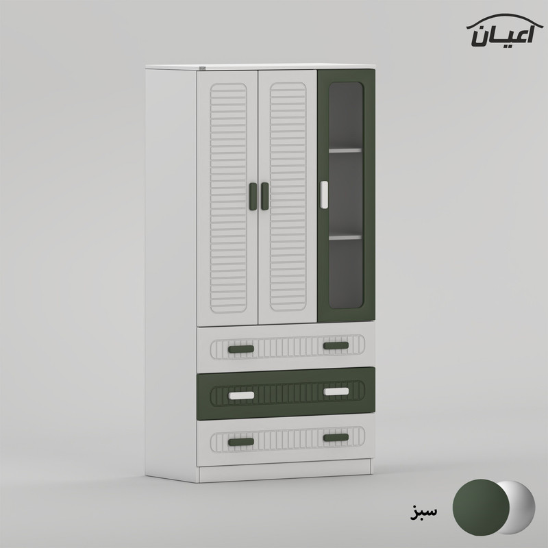 کمد لباس کودک کوچیل مدل KL1004