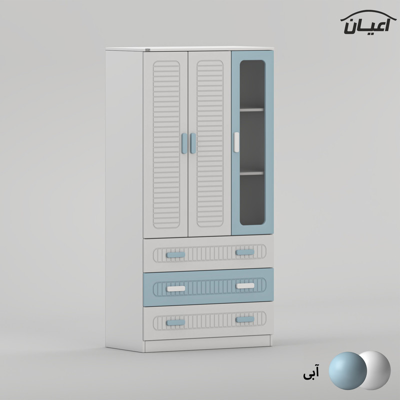 کمد لباس کودک کوچیل مدل KL1004