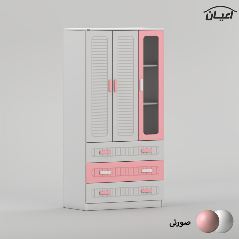 کمد لباس کودک کوچیل مدل KL1004