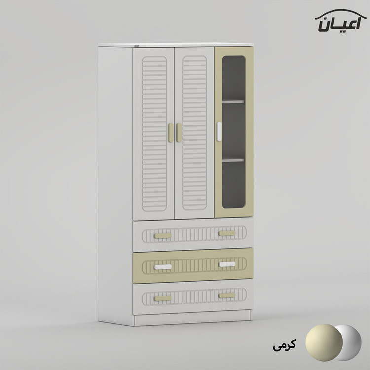 کمد لباس کودک کوچیل مدل KL1004