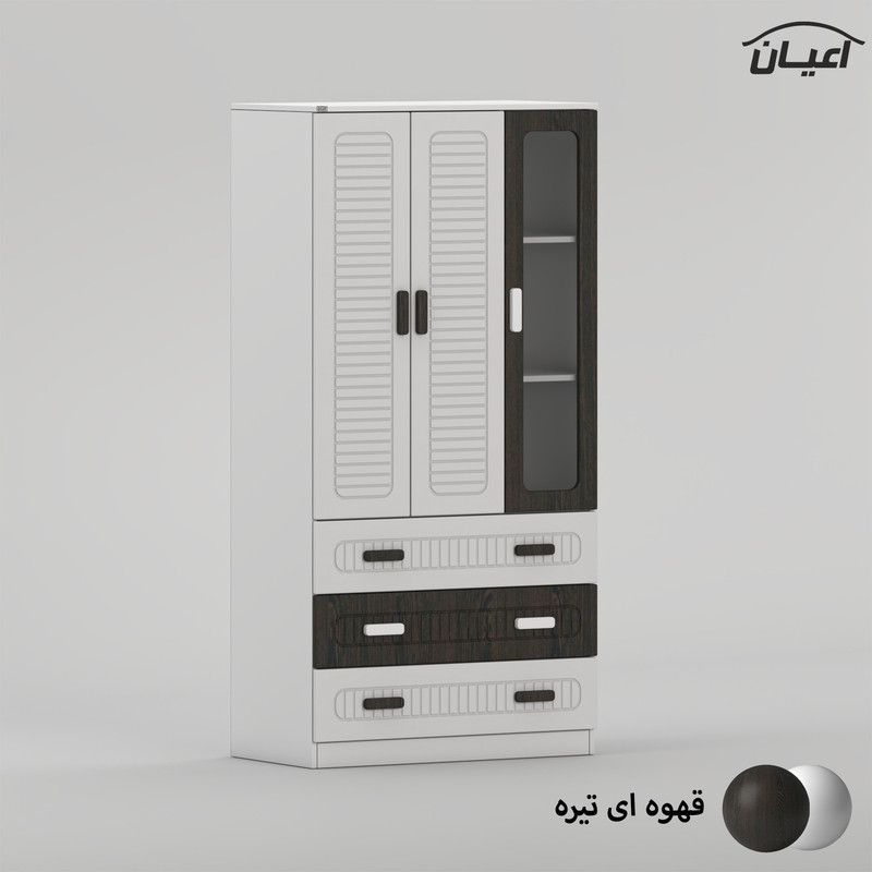 کمد لباس کودک کوچیل مدل KL1004