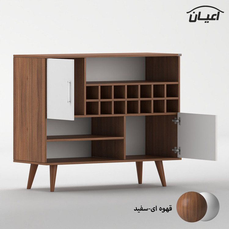 کنسول کوچیل مدل کافه بار کد KL974 طول 120 سانتی متر