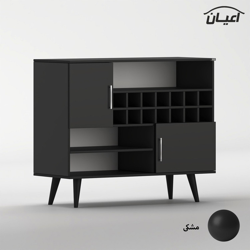 کنسول کوچیل مدل کافه بار کد KL974 طول 120 سانتی متر