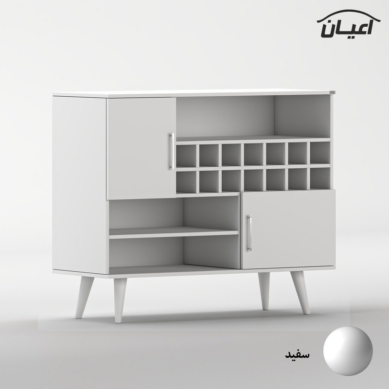 کنسول کوچیل مدل کافه بار کد KL974 طول 120 سانتی متر