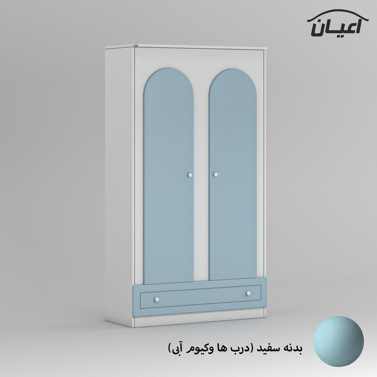 کمد لباس چندمنظوره کوچیل مدل KL858 طول 100سانتی متر
