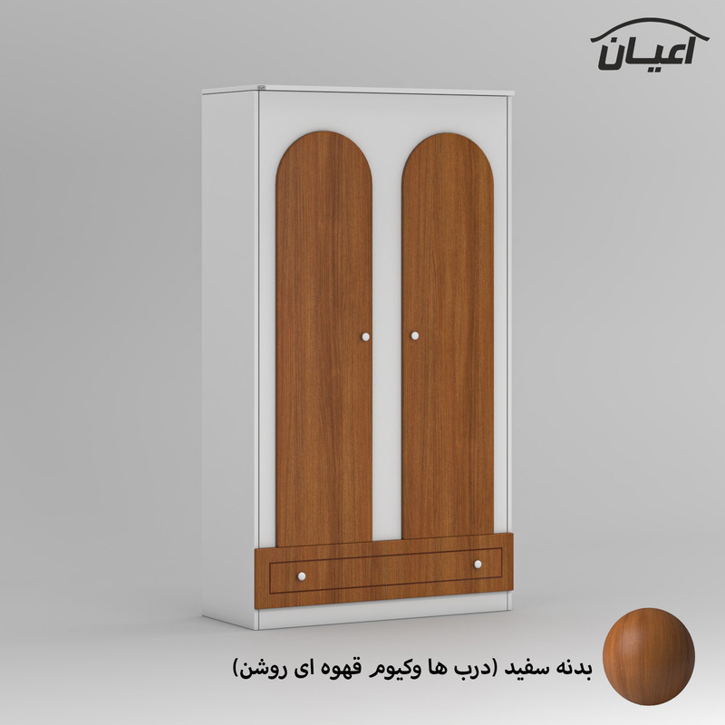 کمد لباس چندمنظوره کوچیل مدل KL858 طول 100سانتی متر