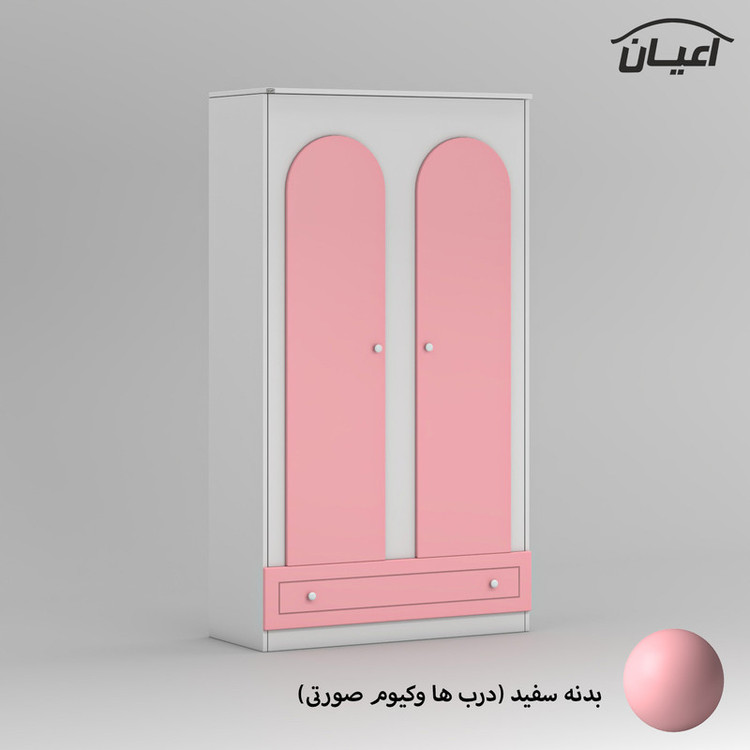 کمد لباس چندمنظوره کوچیل مدل KL858 طول 100سانتی متر