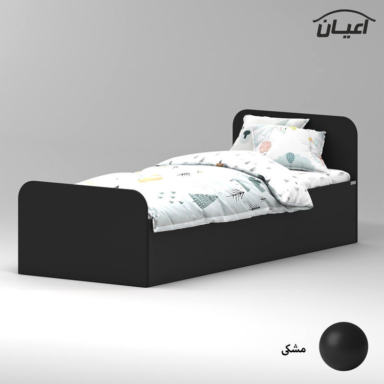 تخت خواب ملامینه یک نفره کوچیل مدل KL930 سایز 80x180 سانتی متر