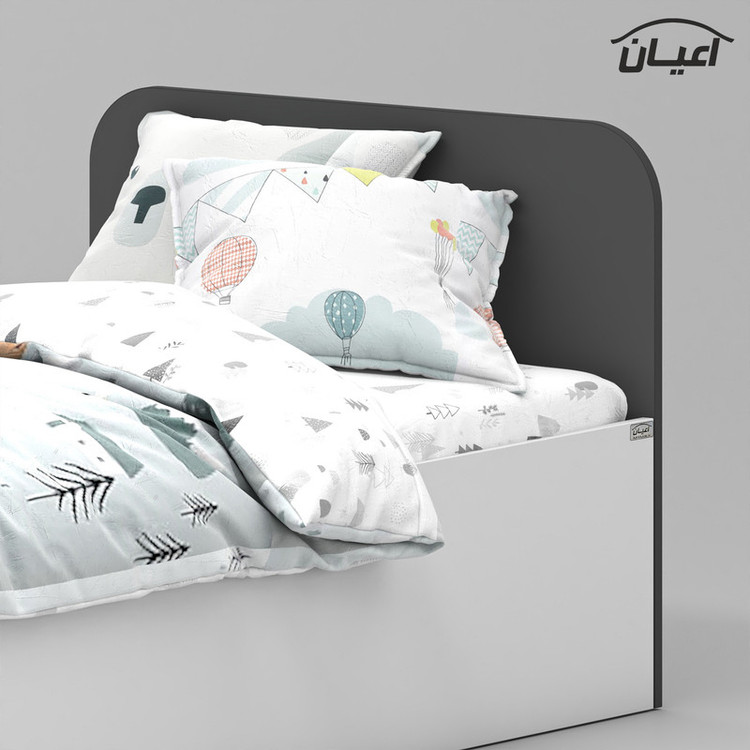 تخت خواب ملامینه یک نفره کوچیل مدل KL930 سایز 80x180 سانتی متر
