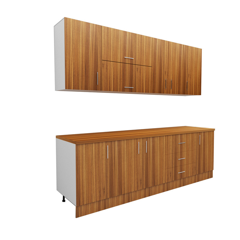 کابینت آشپزخانه کوچیل مدل KL CL12 مجموعه 8عددی