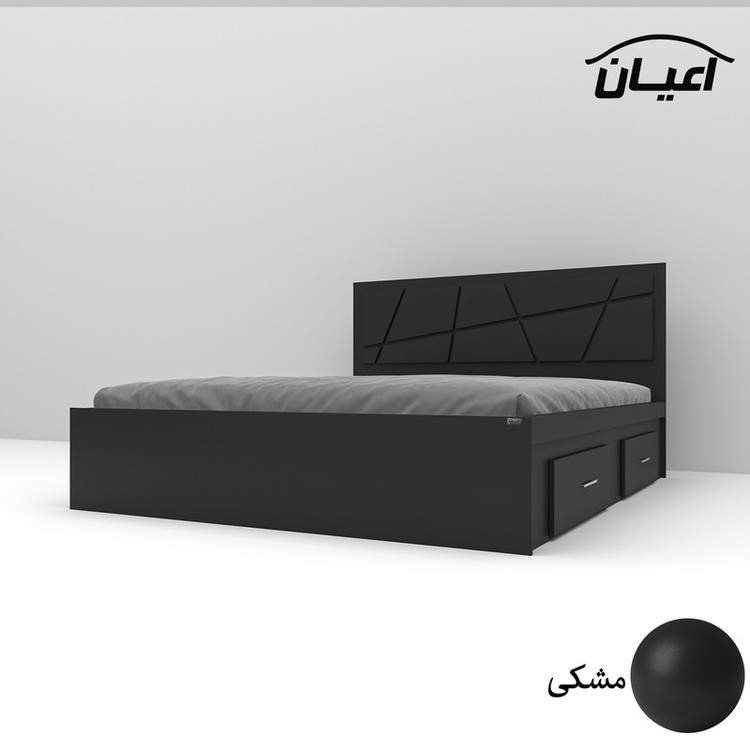 تخت خواب دونفره کوچیل مدل KL607 سایز 160x200 سانتی متر