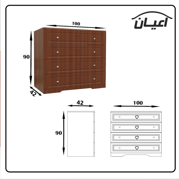 سرویس خواب یک نفره کوچیل مدل KL474 طرح فانتزی سایز 90x200 سانتی متر مجموعه 4 عددی