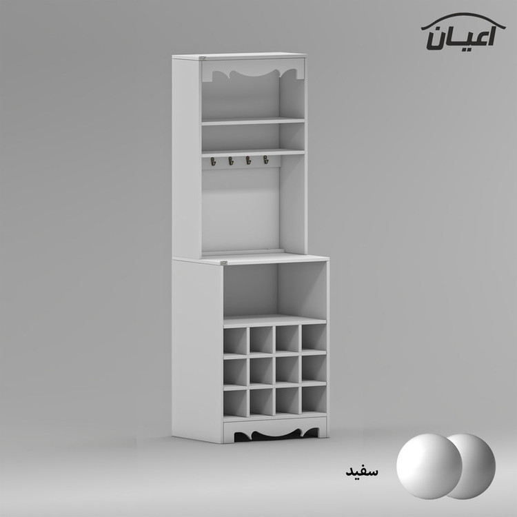 کنسول کوچیل مدل کافه بار کد KL876 طول 60 سانتی متر