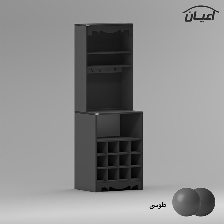 کنسول کوچیل مدل کافه بار کد KL876 طول 60 سانتی متر