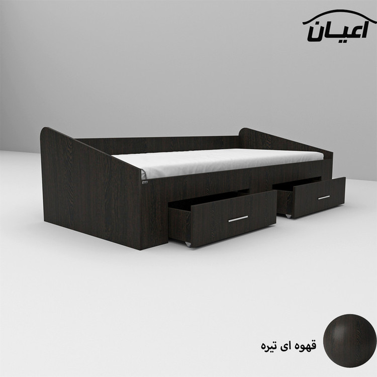 تخت خواب یک نفره کوچیل مدل KL660 سایز 90x200 سانتی متر