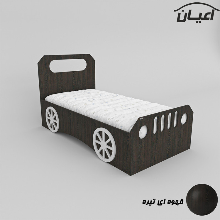تخت خواب یک نفره کوچیل مدل KL803 سایز 80x180 سانتی متر
