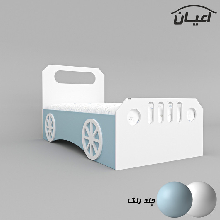 تخت خواب یک نفره کوچیل مدل KL803 سایز 80x180 سانتی متر